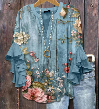 Viora – Halenka Boho Chic v přirozeném stylu 10