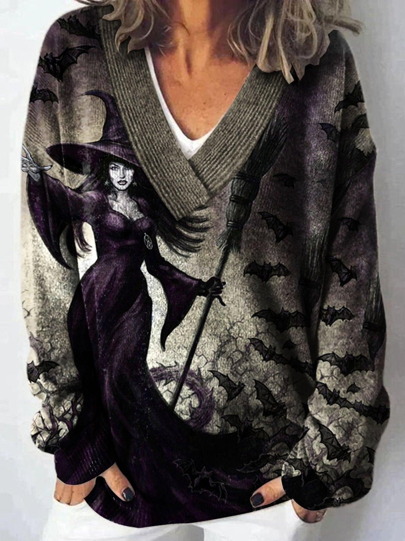 Talea – Umělecký svetr pro stylové dny 12