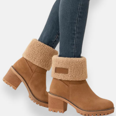 Alixia | Podšívkové zimní kotníkové boty