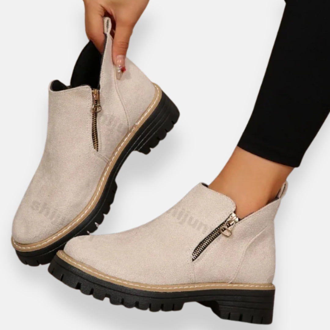 Estella | Kotníkové boty se zipem