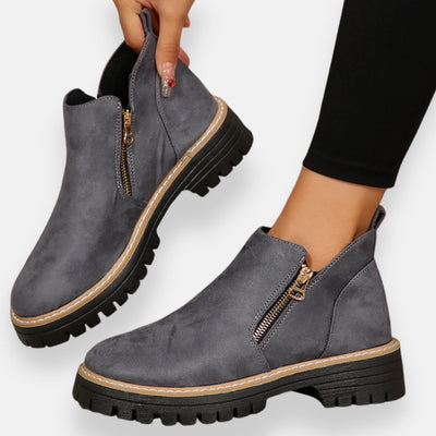 Estella | Kotníkové boty se zipem