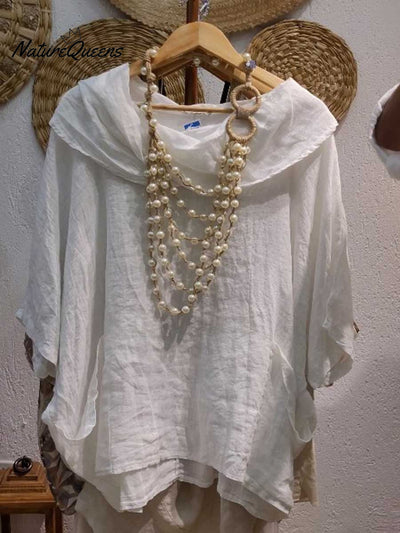 Volimera – Ležérní dámská košile z bavlněného lnu