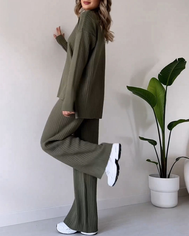 Emílie – Hebký dvoudílný komplet pro každodenní pohodlí