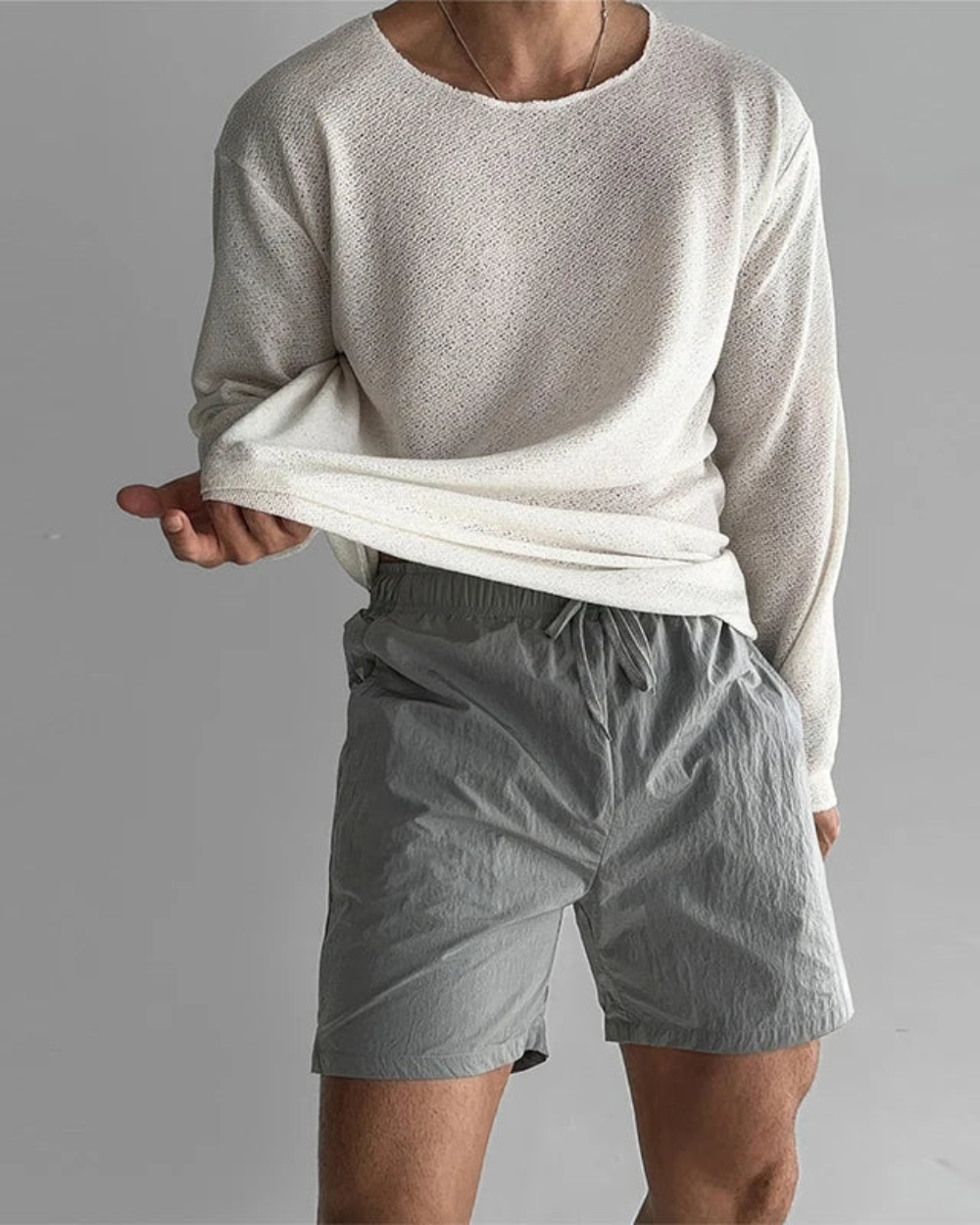 Erik – Pletené tričko pro každodenní pohodlí a nenucený styl