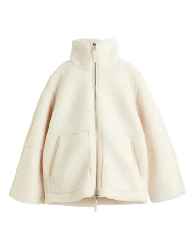 Ljubica - Teddy kabát plný pohodlí a elegance