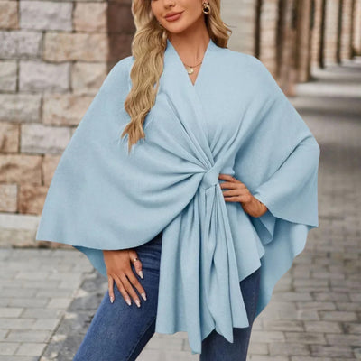 Magdalén – Elegantní pláštěnka s uzlem pro výjimečný styl