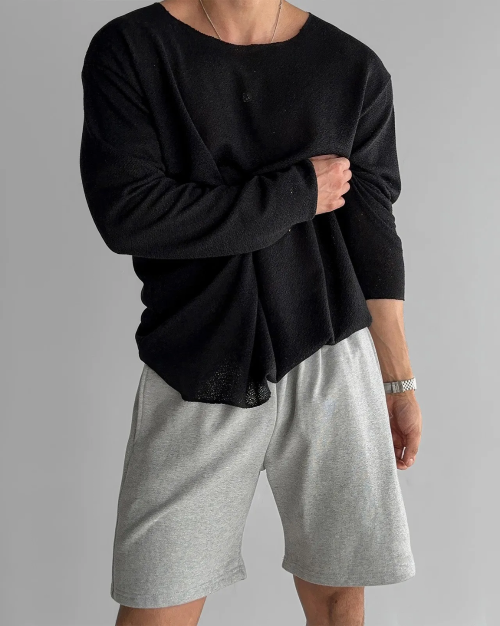 Erik – Pletené tričko pro každodenní pohodlí a nenucený styl