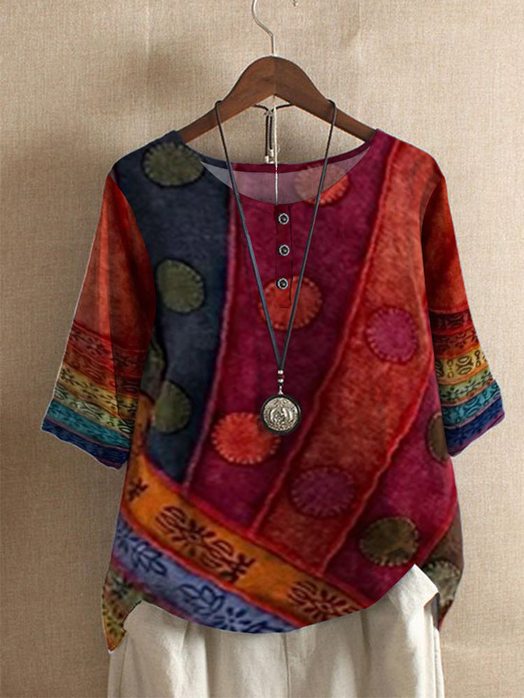 Jana – patchwork halenka ve stylu boho 3