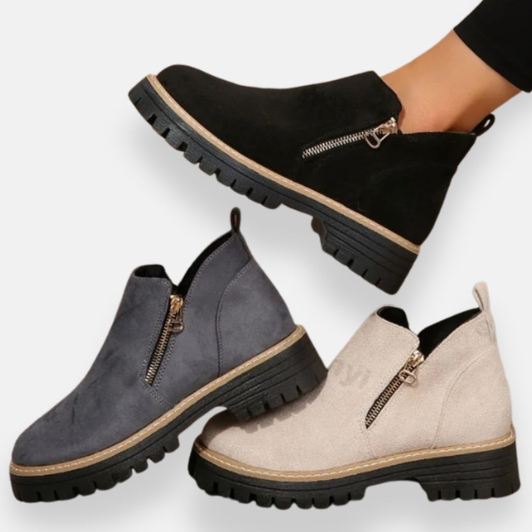 Estella | Kotníkové boty se zipem