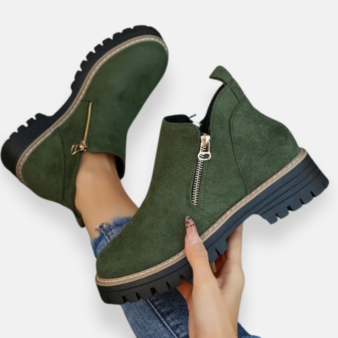 Estella | Kotníkové boty se zipem