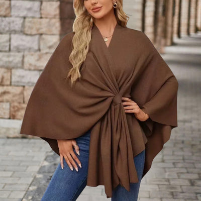 Magdalén – Elegantní pláštěnka s uzlem pro výjimečný styl
