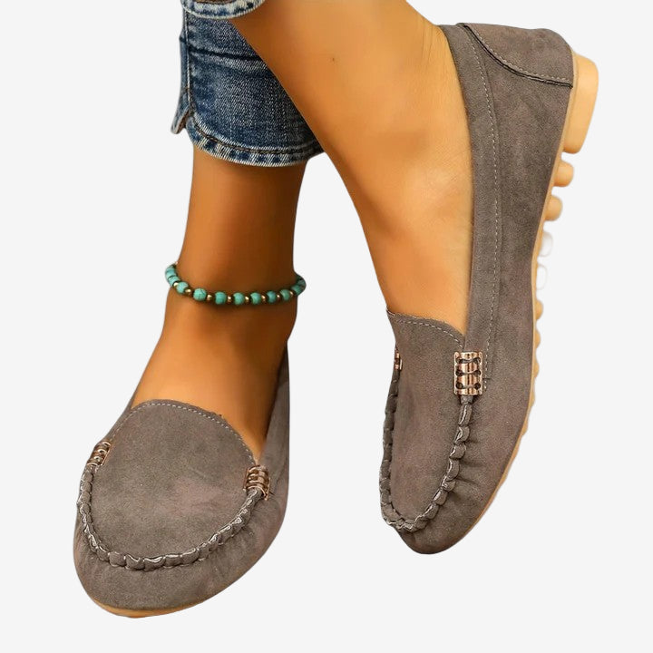 Vionna – Dámské semišové mokasíny