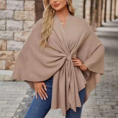 Magdalén – Elegantní pláštěnka s uzlem pro výjimečný styl