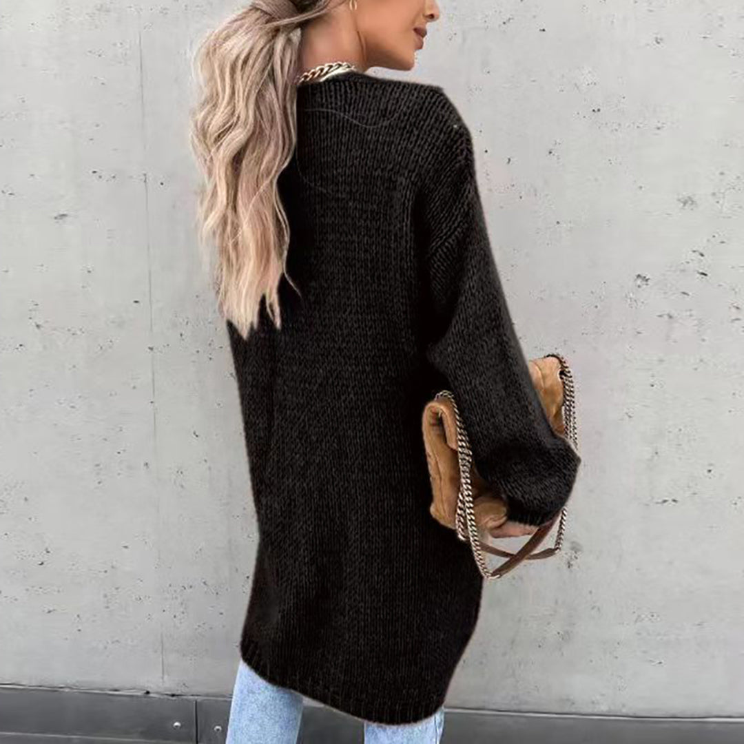 Lorena – dlouhý klasický kardigan