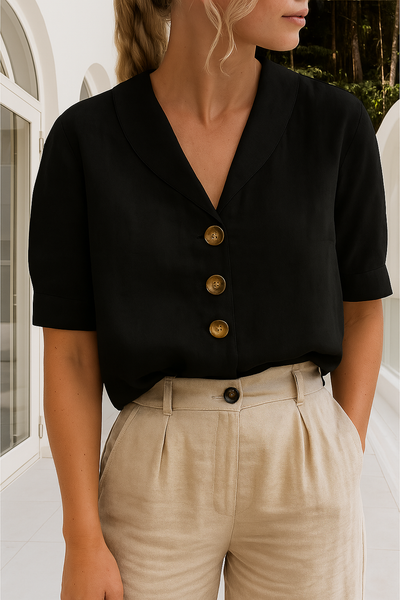 Radka – elegantní halenka s límečkem