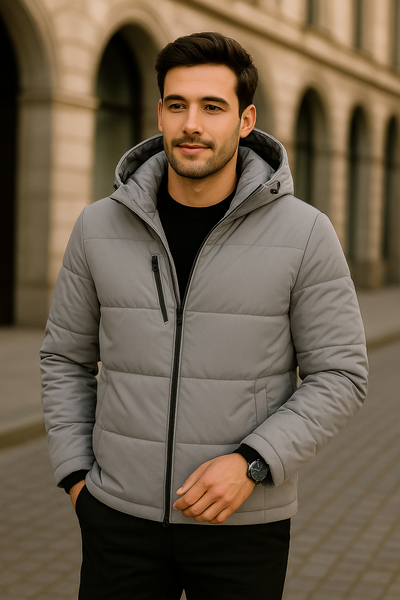 Max – Městský zimní kabát s čistým designem a moderním stylem