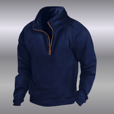 Damian – Pánská fleecová mikina na zip