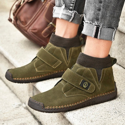 Patrick – Pánské zimní semišové kotníkové boty