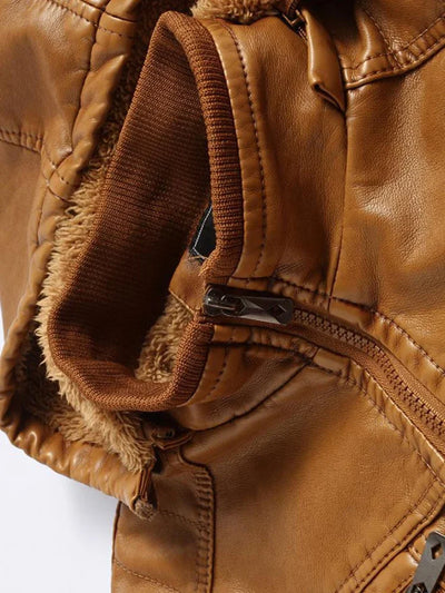 Luxusní kožená bunda