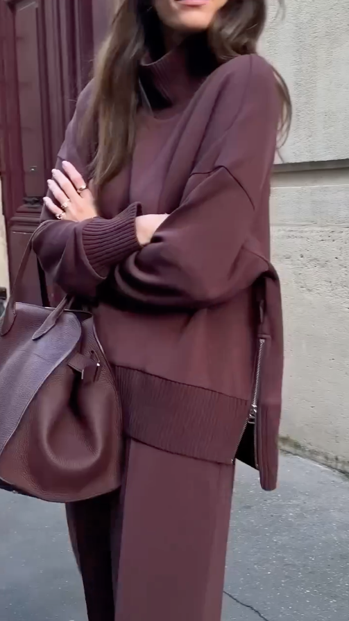 Leah – Luxusní pletená souprava pro styl i pohodlí