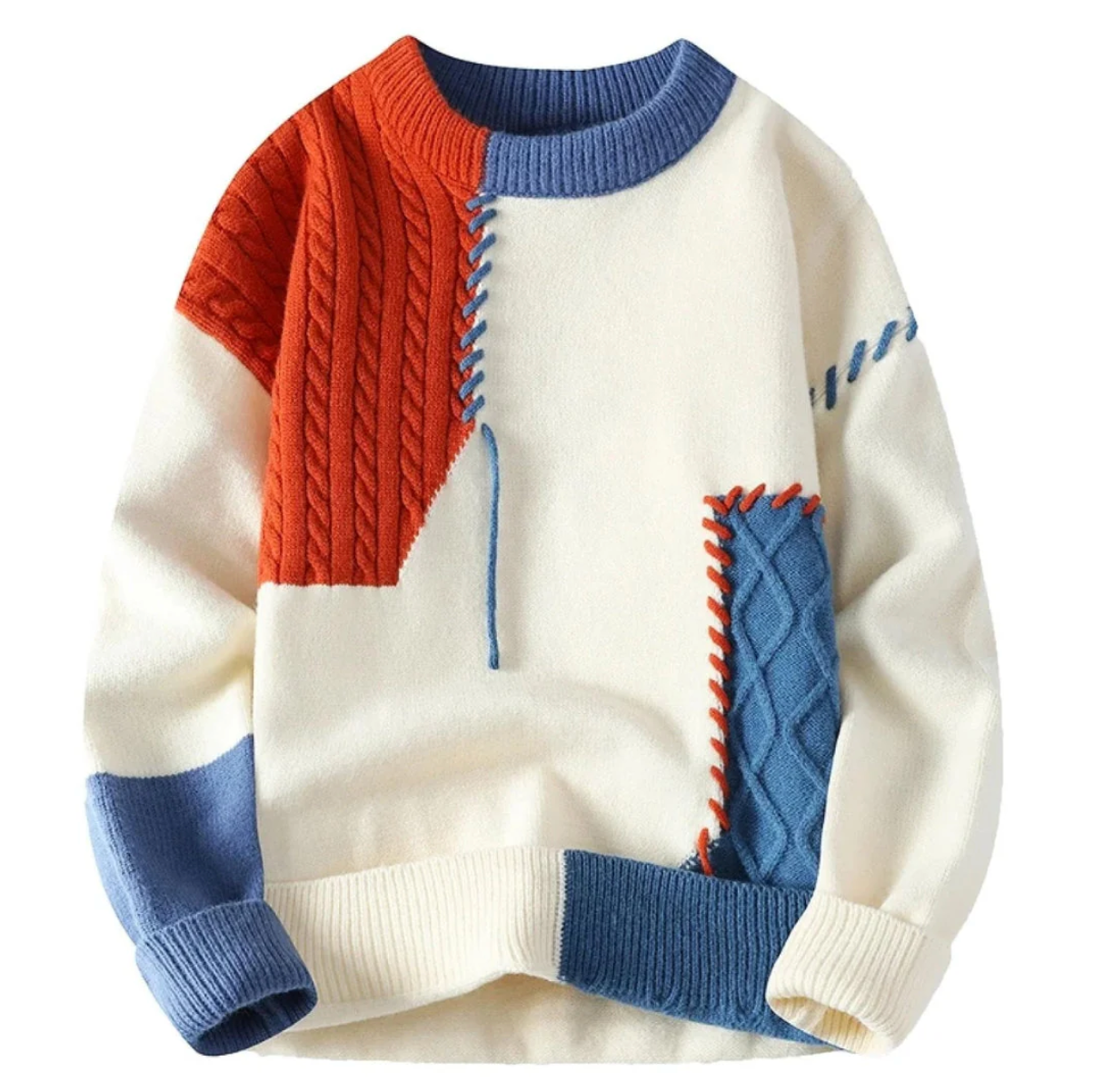 Bohumil – patchwork pulovr