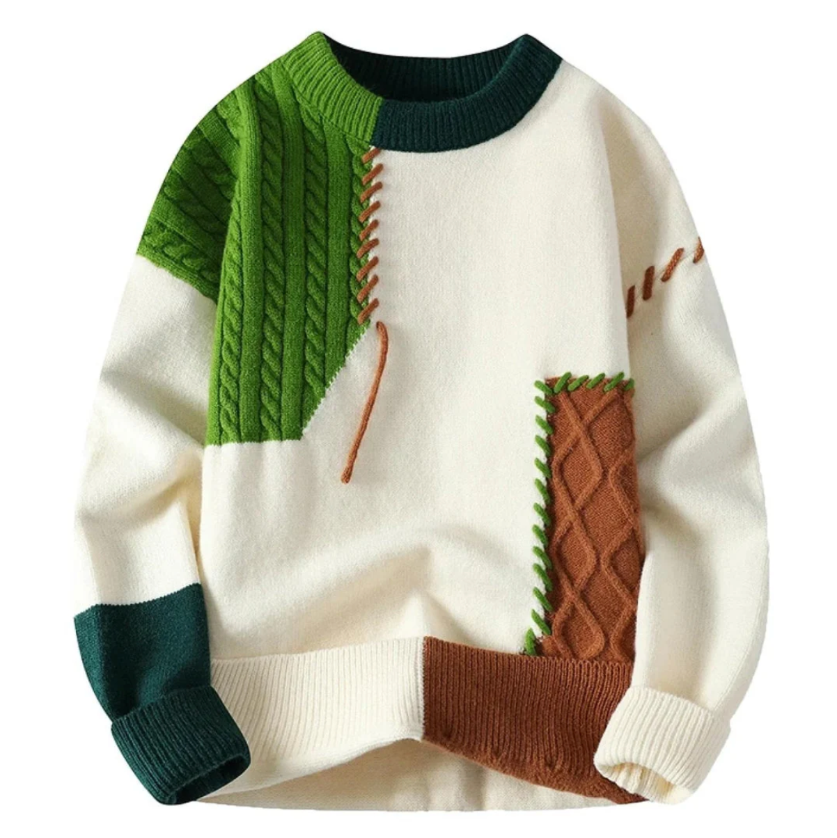 Bohumil – patchwork pulovr