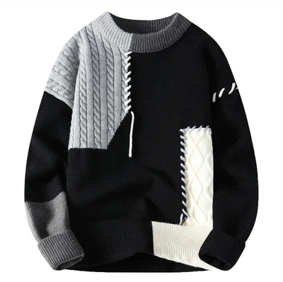 Bohumil – patchwork pulovr