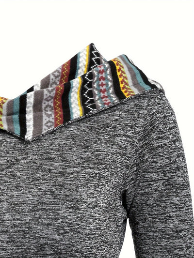 Beatrix – Etnický dámský svetr s jemnými vzory