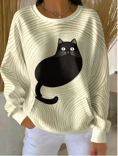 Amilia – Stylový dámský svetr s kulatým výstřihem a jedinečnými vzory 9