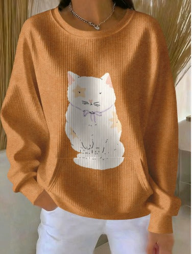 Amilia – Stylový dámský svetr s kulatým výstřihem a jedinečnými vzory 13