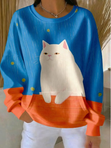 Amilia – Stylový dámský svetr s kulatým výstřihem a jedinečnými vzory 20