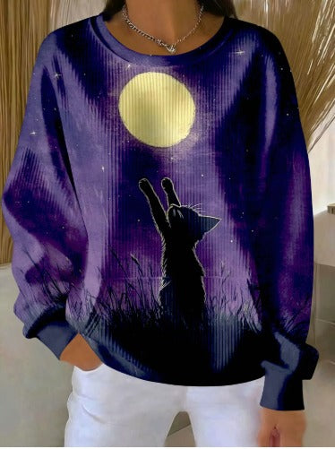 Amilia – Stylový dámský svetr s kulatým výstřihem a jedinečnými vzory 27