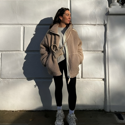 Ljubica - Teddy kabát plný pohodlí a elegance