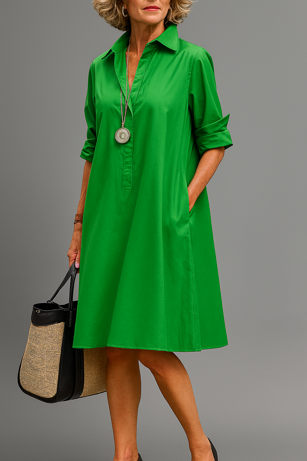 Bernadette - Luxusní letní květinové šaty pro nenucený styl