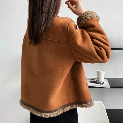 Bohumila™ | Teplá a elegantní kožená bunda