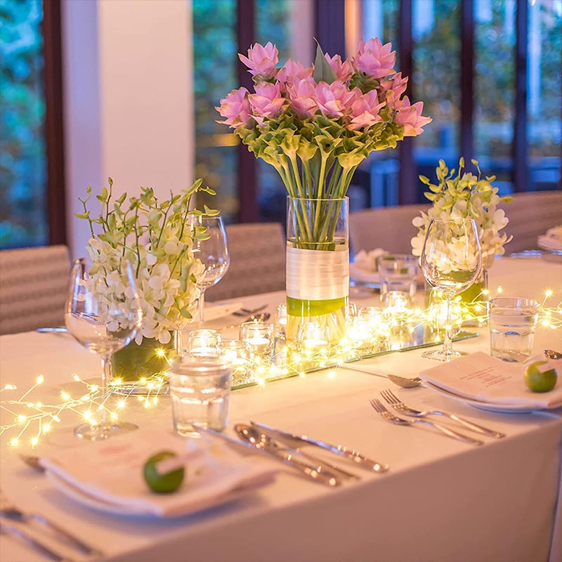 🎄 Brzká vánoční akce – sleva 50% 🎁 Řetěz se světýlky ve tvaru ohňostroje z měděného drátu