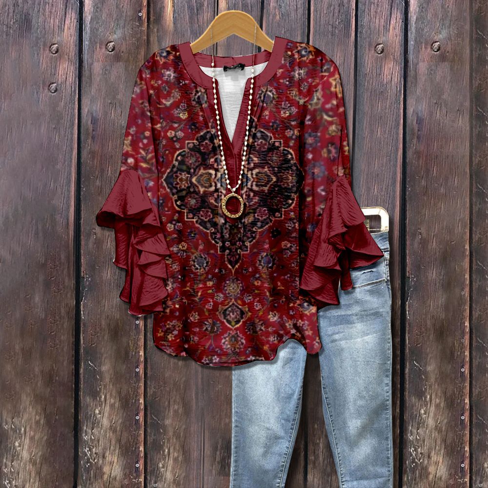 Viora – Halenka Boho Chic v přirozeném stylu 11