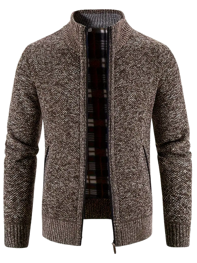 Adrien – Pánský pletený kardigan na zip