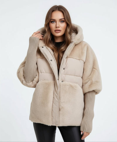 Laureen – Stylová prošívaná bunda s kapucí