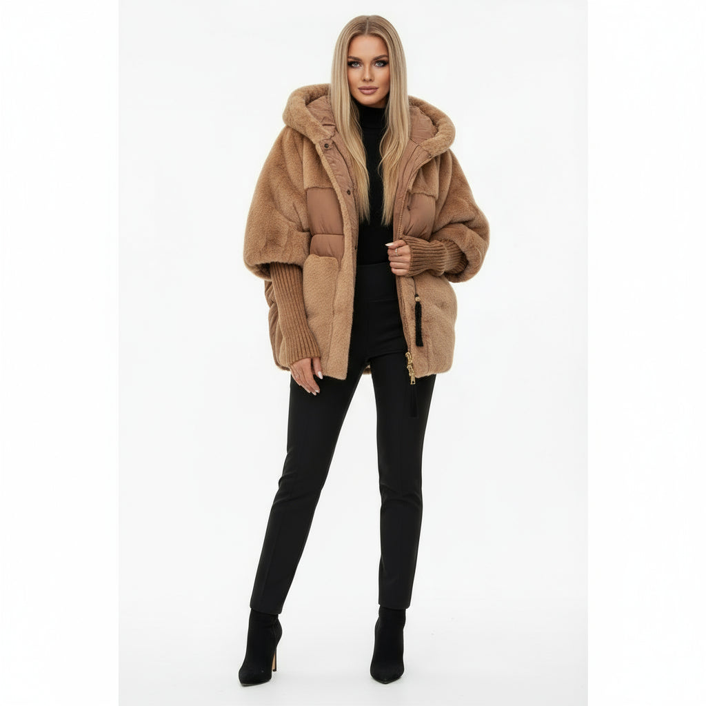 Laureen – Stylová prošívaná bunda s kapucí