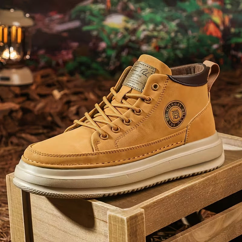 Elio – pánské kožené ortopedické boty pro pohodlí a styl každý den