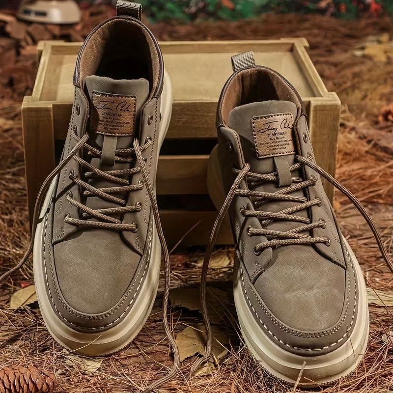 Elio – pánské kožené ortopedické boty pro pohodlí a styl každý den