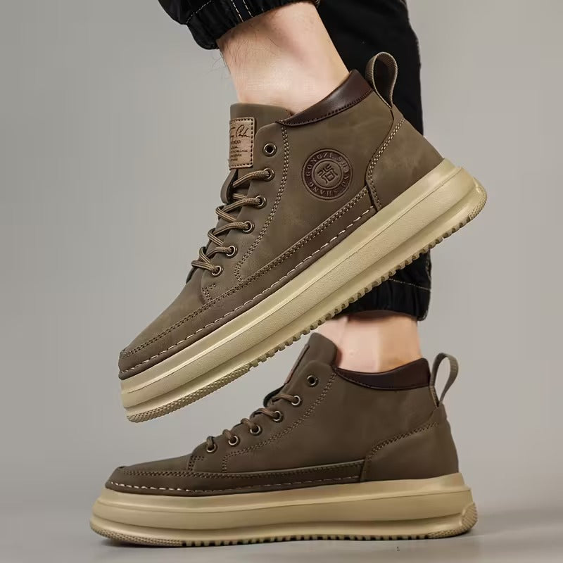 Elio – pánské kožené ortopedické boty pro pohodlí a styl každý den