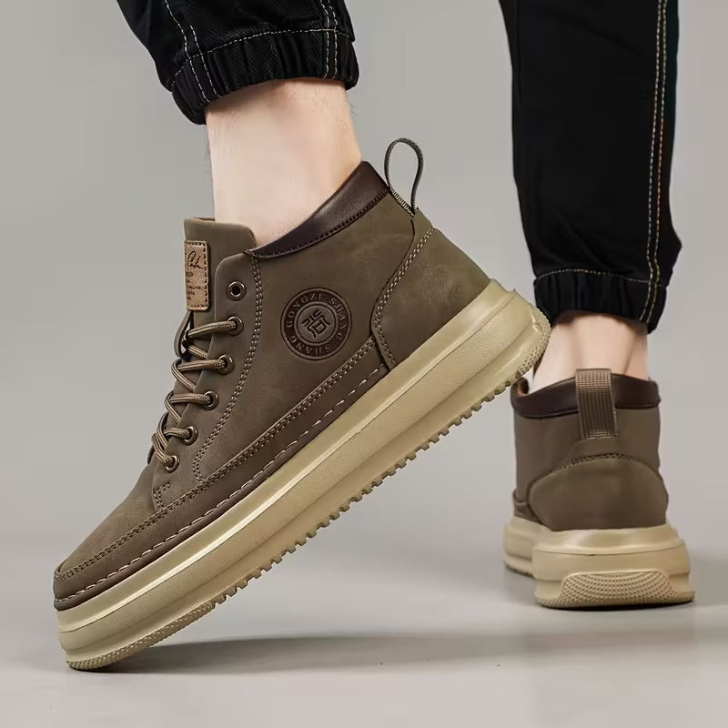 Elio – pánské kožené ortopedické boty pro pohodlí a styl každý den