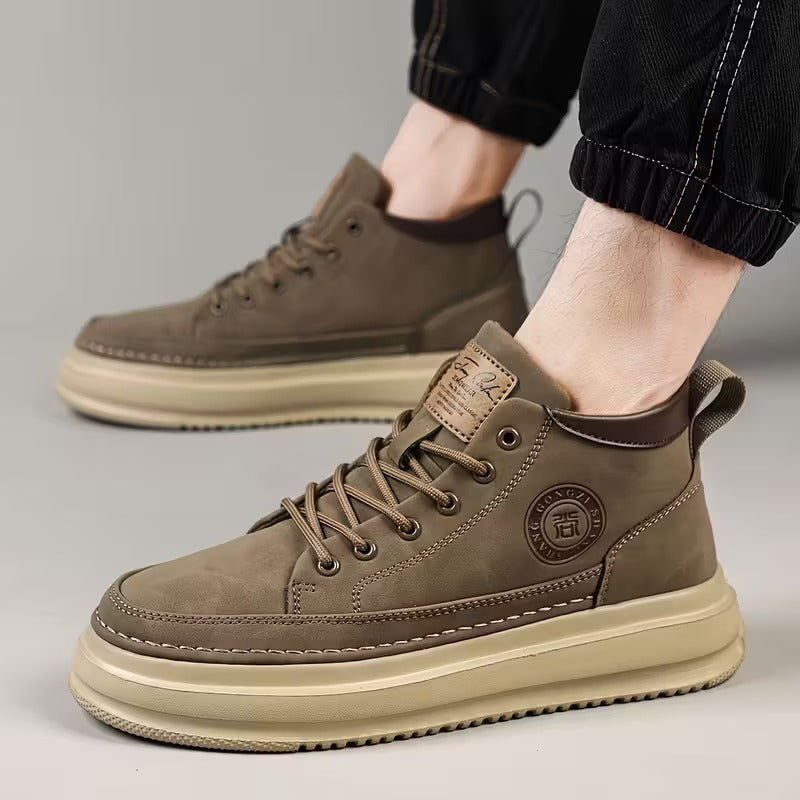 Elio – pánské kožené ortopedické boty pro pohodlí a styl každý den