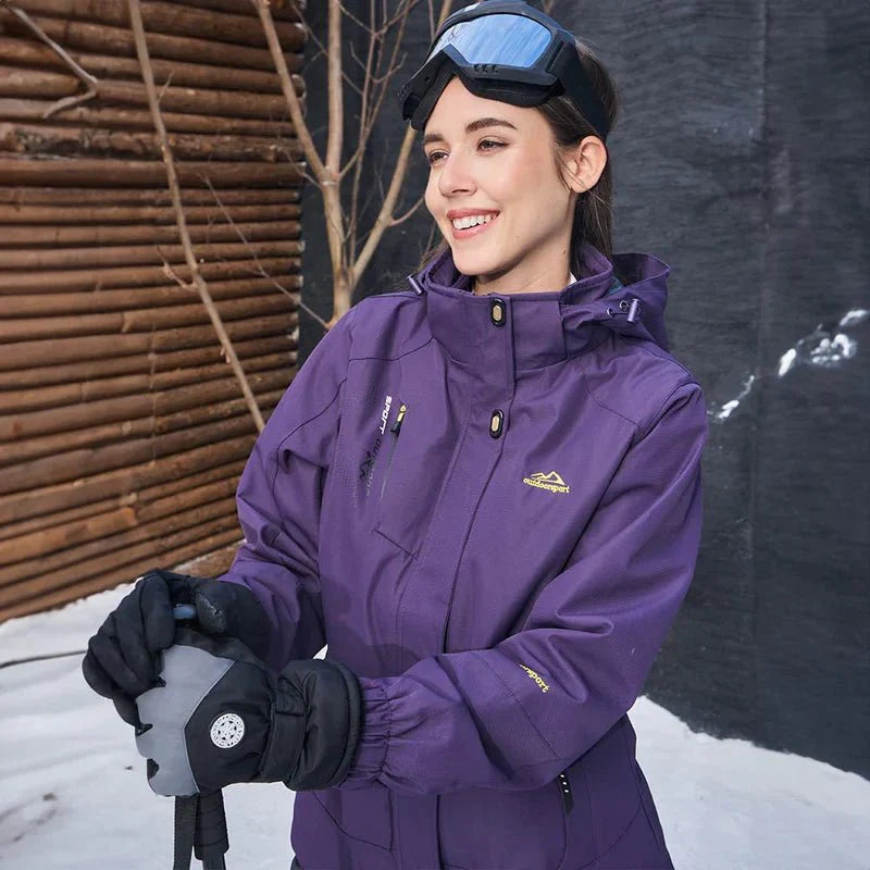 Derya – Dámská zimní bunda 3v1 s fleecovou podšívkou a voděodolnou vrchní vrstvou